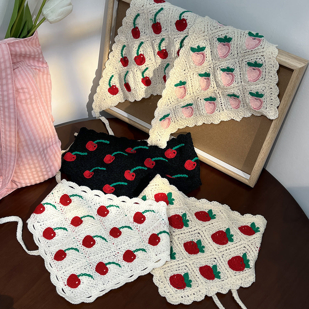 French Style Triangular Binder Headwear For Women