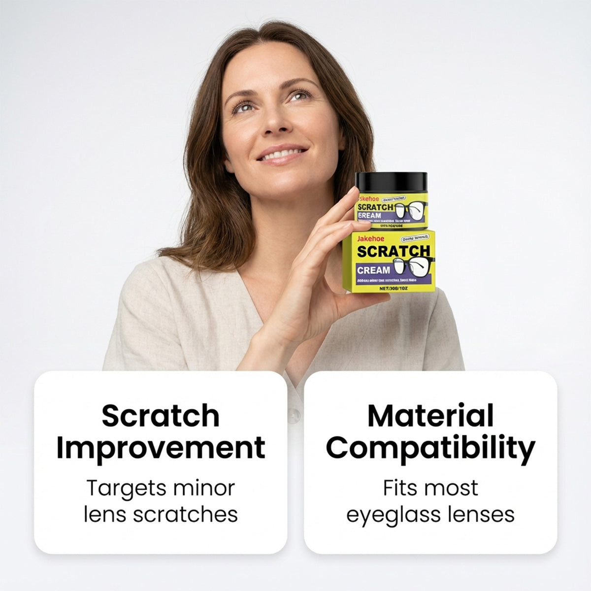 Jakehoe Eyeglass Scratch Nourishing Cream