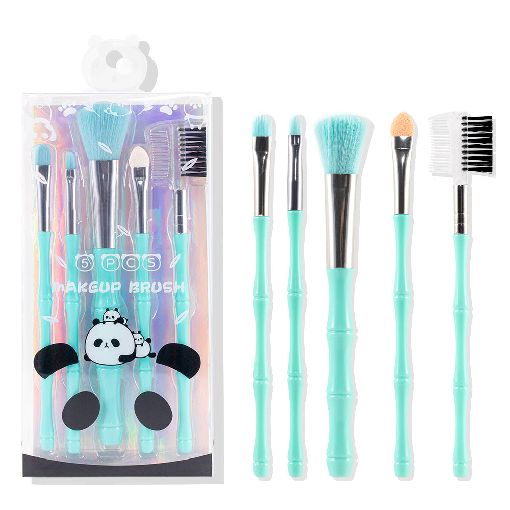 5 Pcs Beauty Tools Portable Makeup Brush