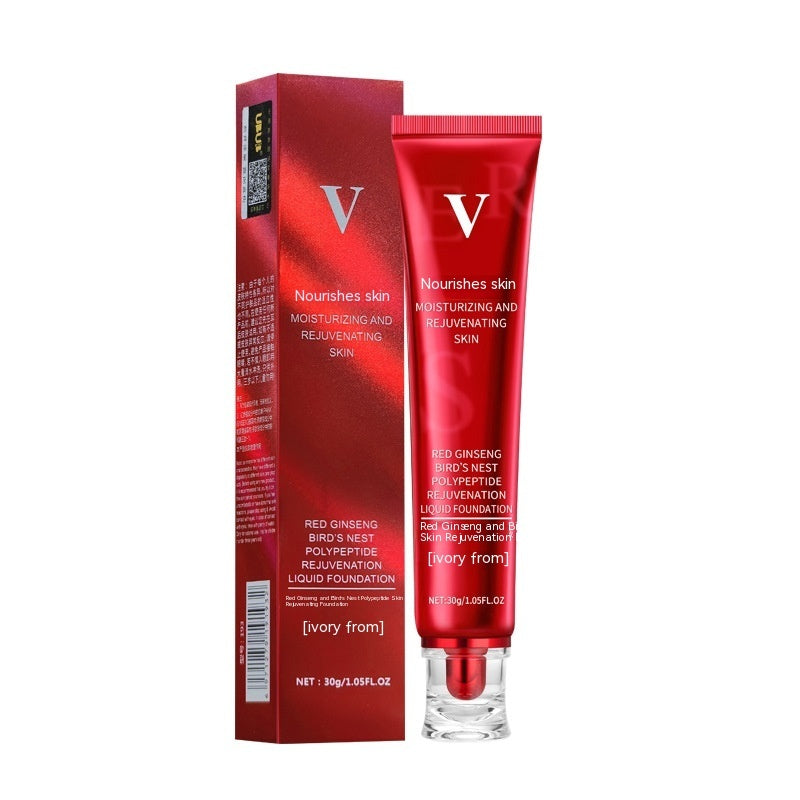 EVR Polypeptide Skin Care Liquid Foundation Long-lasting Moisturizing Concealer