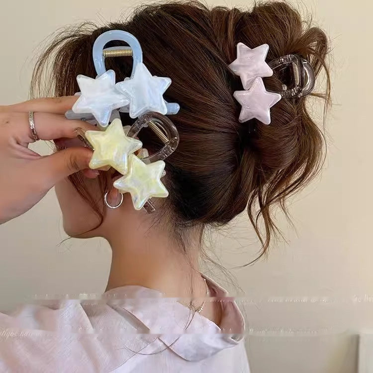 Cute Pentagram Star Shark Fish Clip