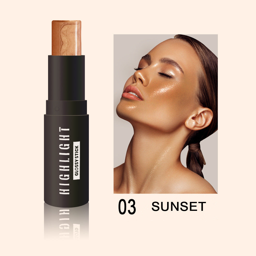 Mirsist Pearlescent Brightening Contour Stick Bronze Lipstick