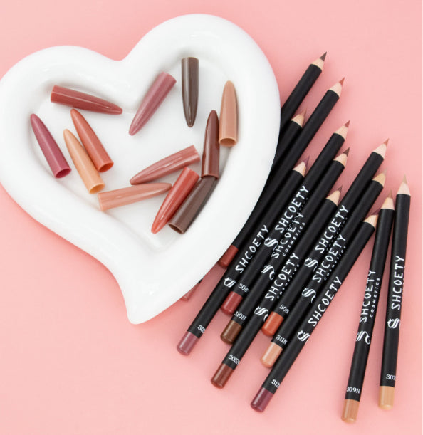 Shcoety Matte Lipstick Lip Liner Suit Non-decolorizing Long-lasting Makeup