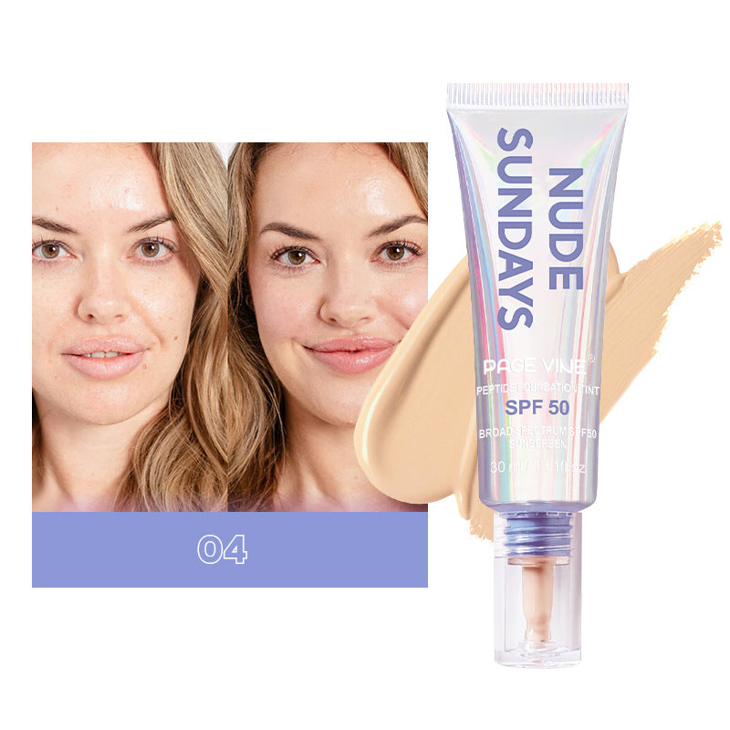 Page Vine Women's Liquid Foundation Oil Control Concealer