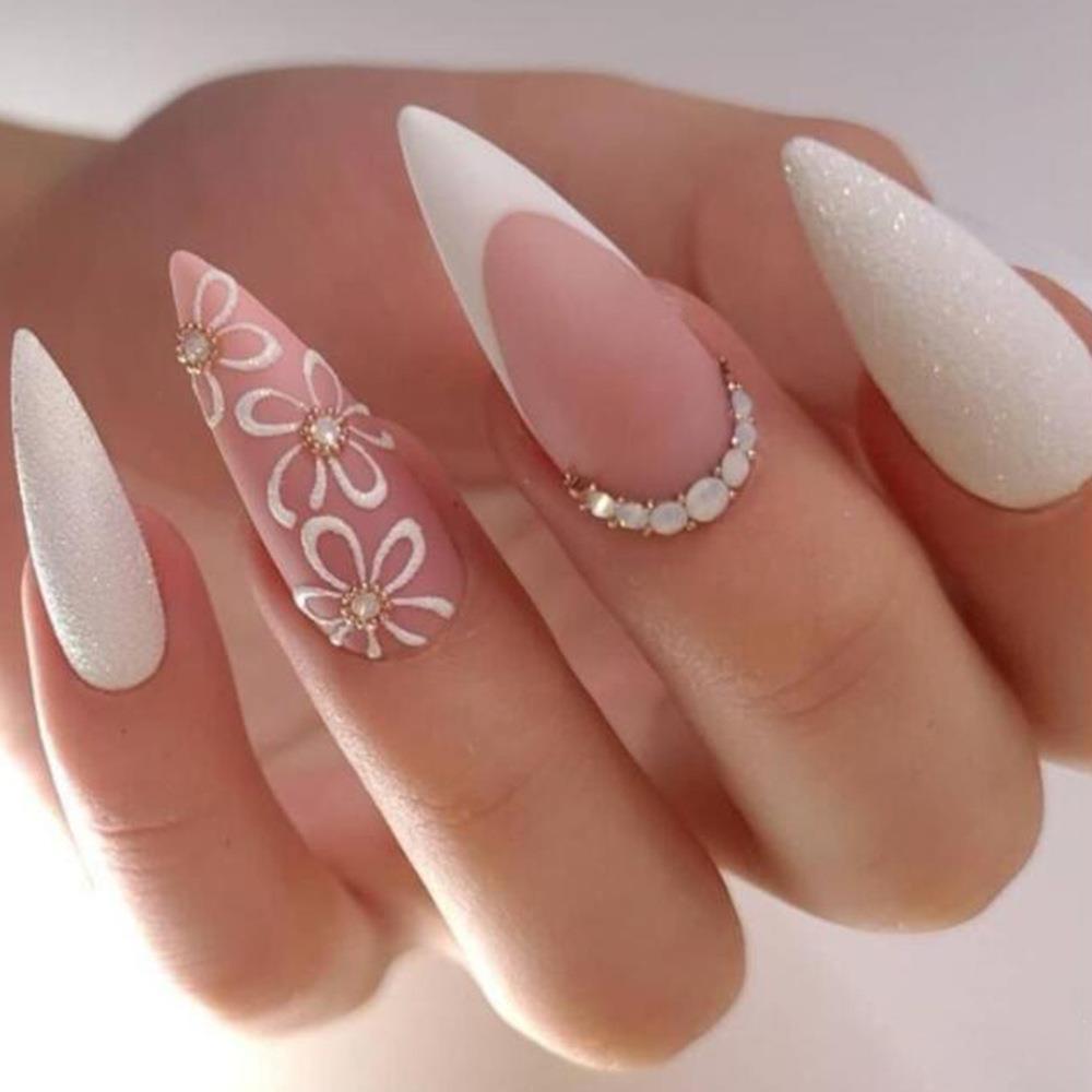 Patch Drop Shape Nail Art