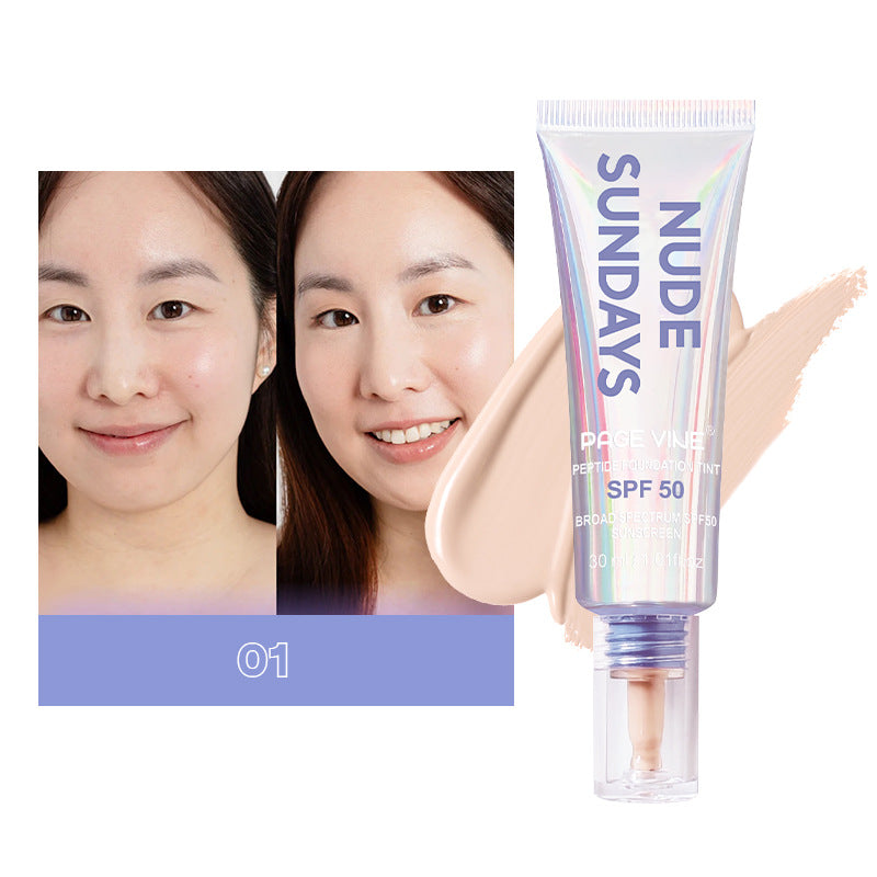 Page Vine Women's Liquid Foundation Oil Control Concealer