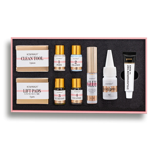 Iconsign Eyebrow Cream Curling Keratin Eyelash Perm Set