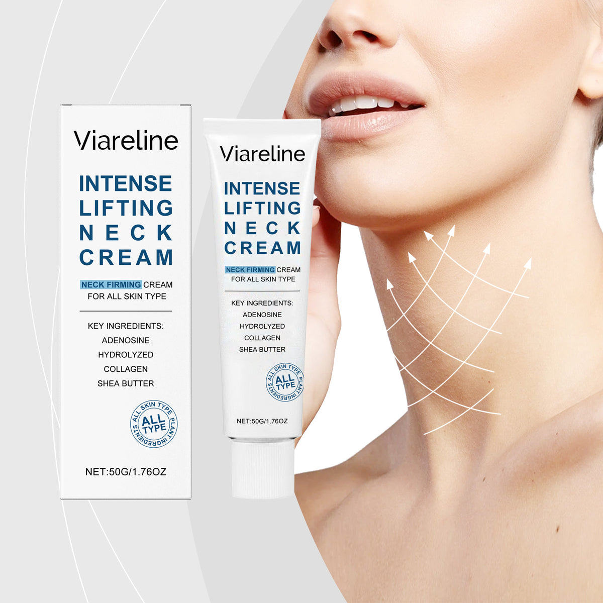 ViareLine Lifting And Tightening Neck Cream