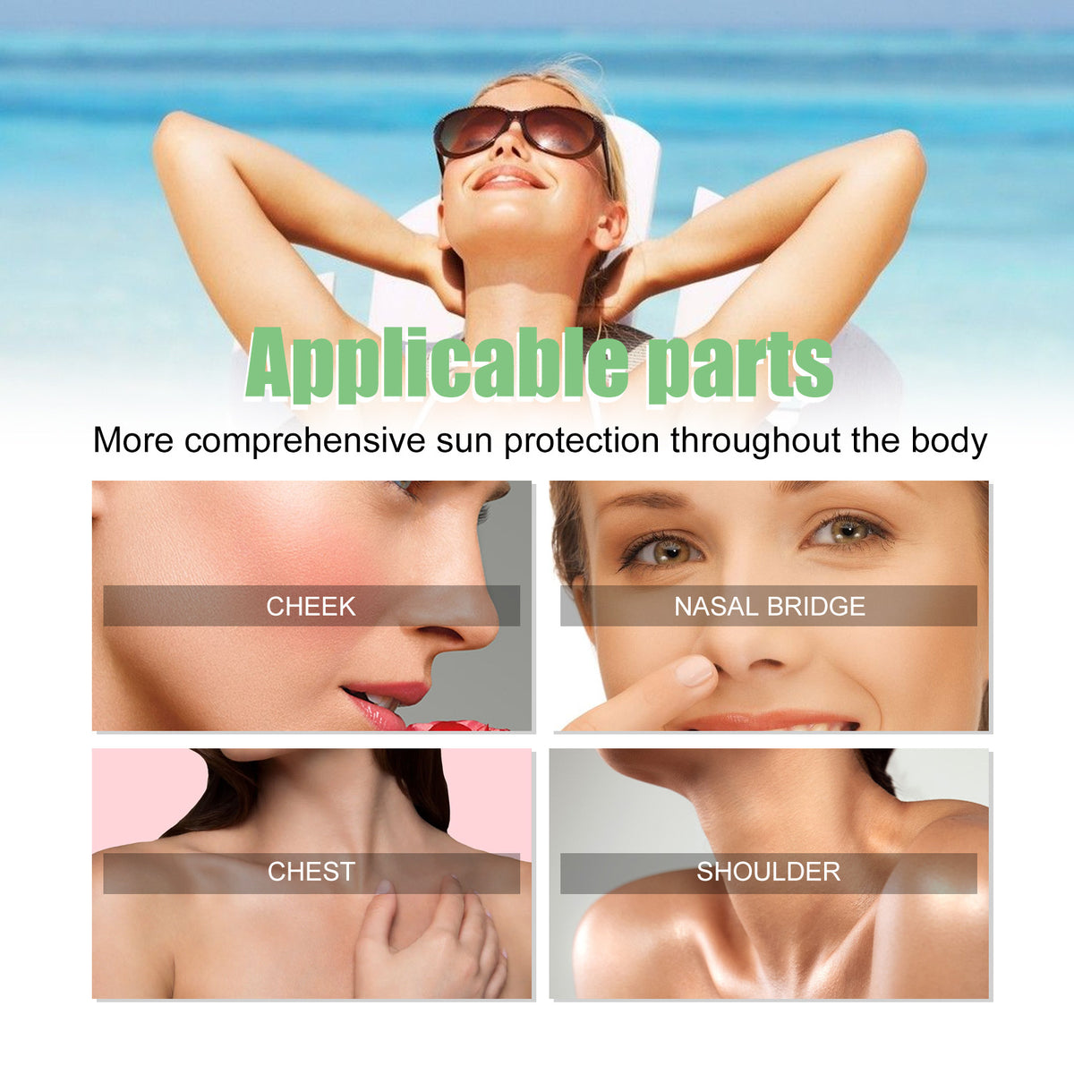 Eelhoe Mint UV Protective Cream Outdoor