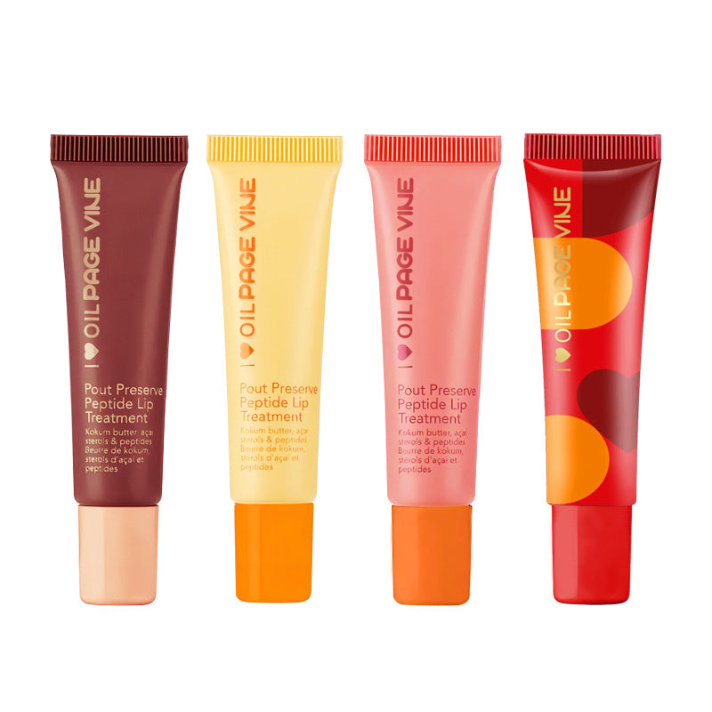 PageVine Polypeptide Lip Gloss Yellow Oil Moisturizing Liquid