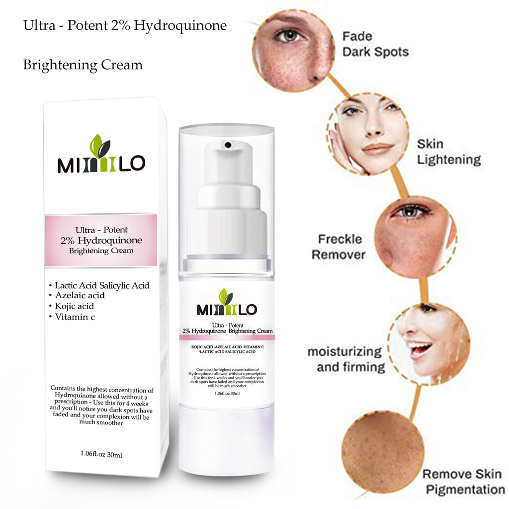 Mimlo Facial Brightening Cream Brightens Skin
