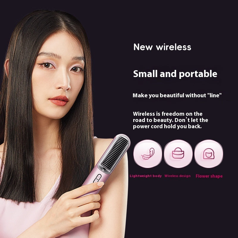 Wireless Straight Comb Portable 60 Million Anion Hair Care Electric Comb