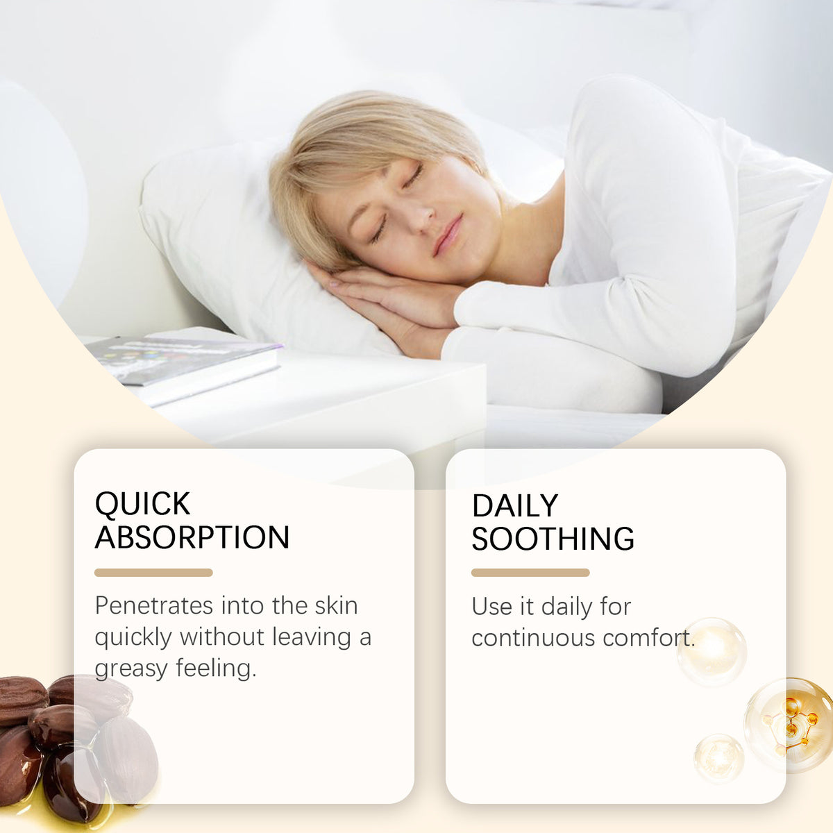 WoodSleep Sleep Magnesium Cream Gently Nourish Skin