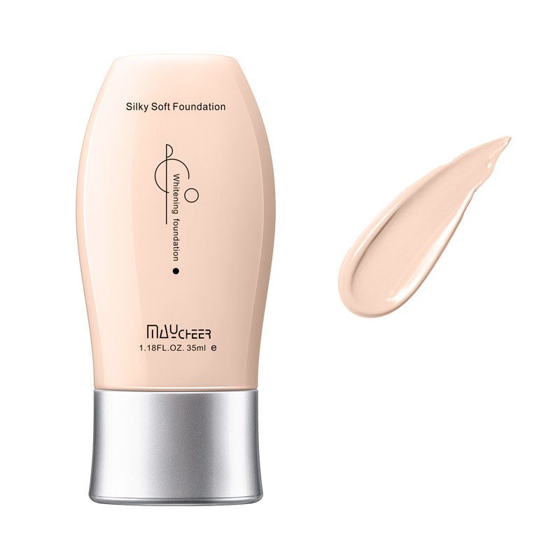 Maycheer Women's Concealer Dry Skin Durable Moisturizing Liquid Foundation