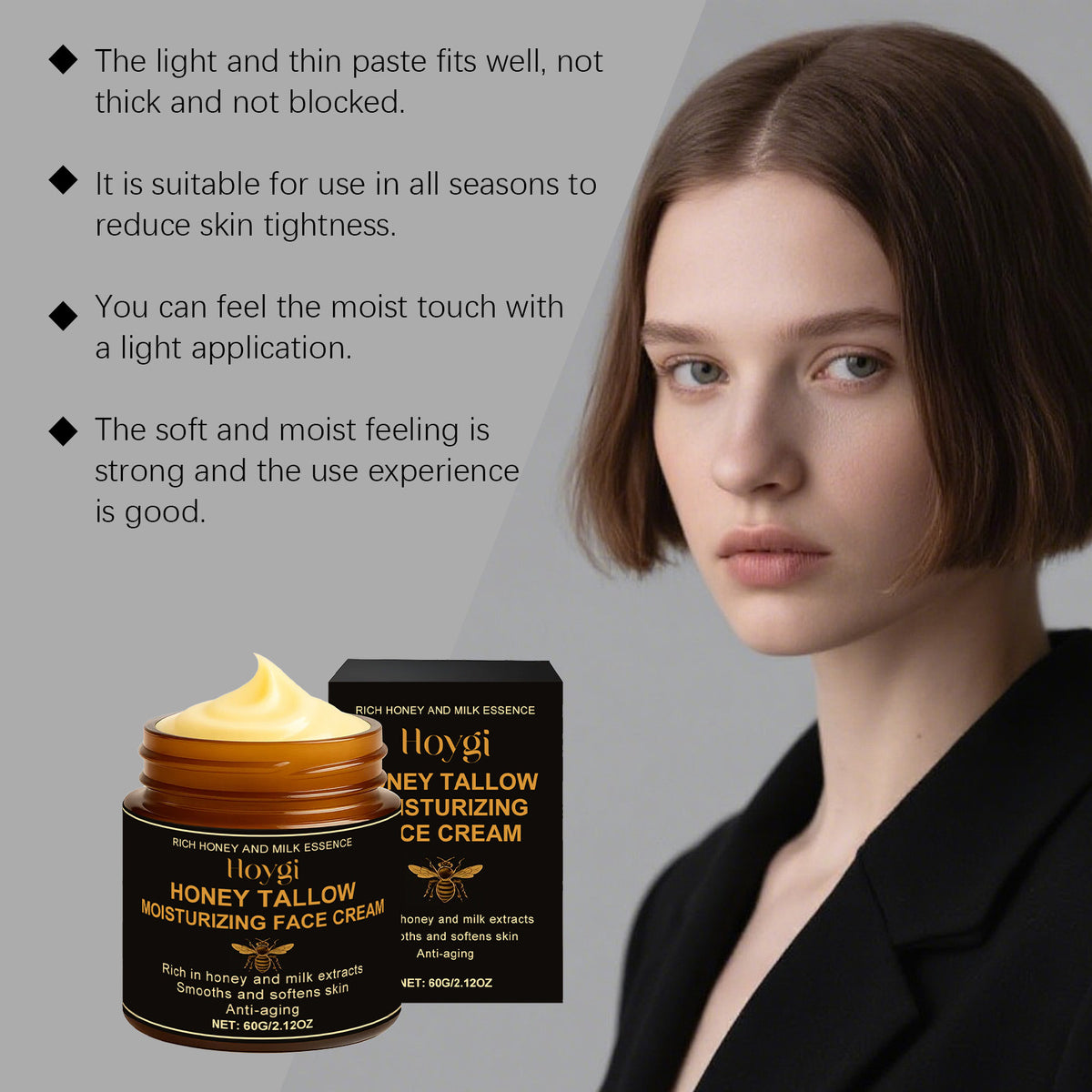 Hoygi Beef Tallow Moisturizing Face Cream