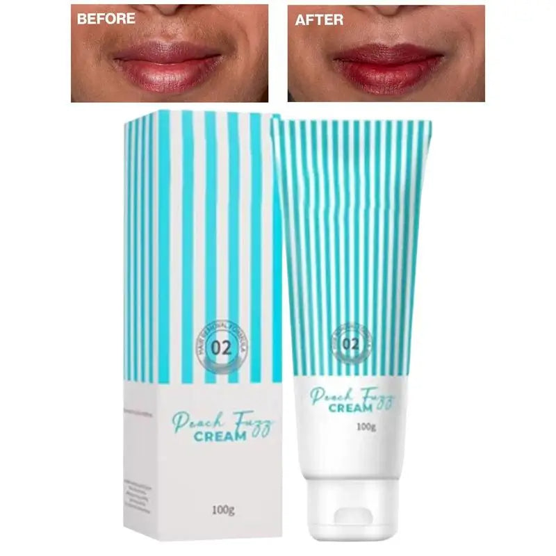 Peach Fuzz Women's Lip Depilatory Cream Remove Lip Hair Remove Moustache Ice Feeling Comfortable Depilatory Cream