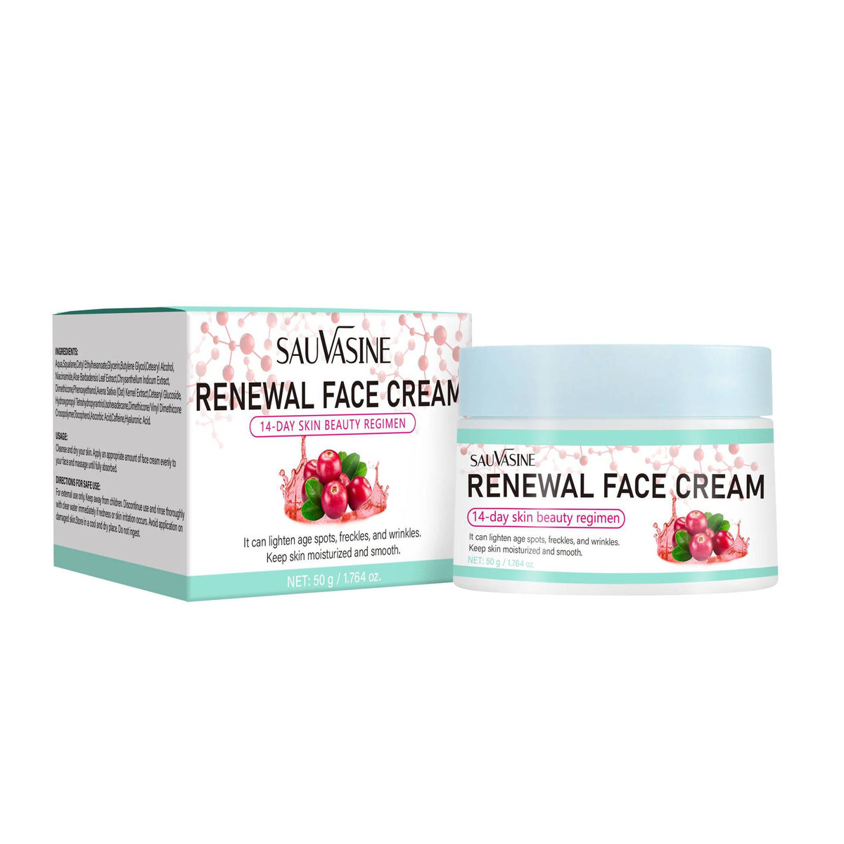 Sauvasine Rejuvenating Face Cream 50g Neutral Packaging