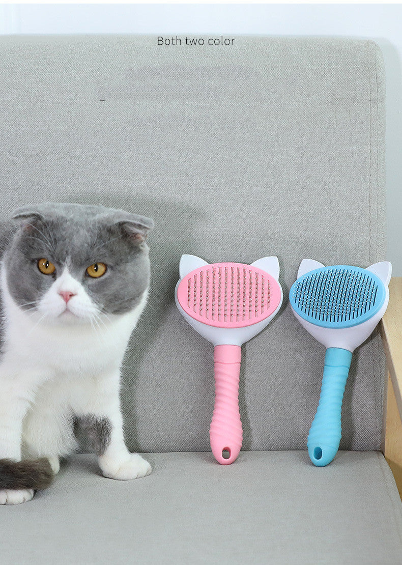 Pet Cat Long-Haired Short-Haired Dog Comb