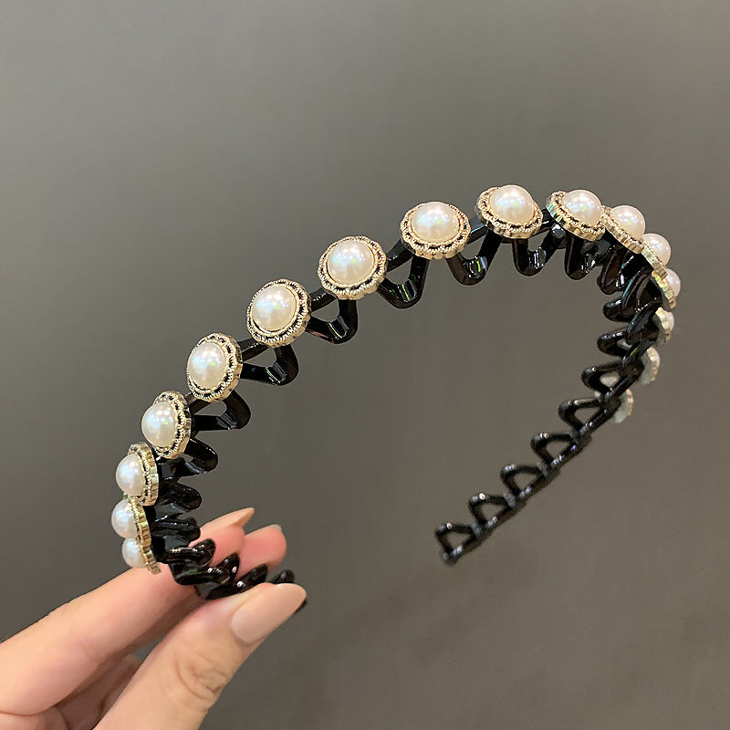 New Wave Headband Bangs Broken Hair Finishing