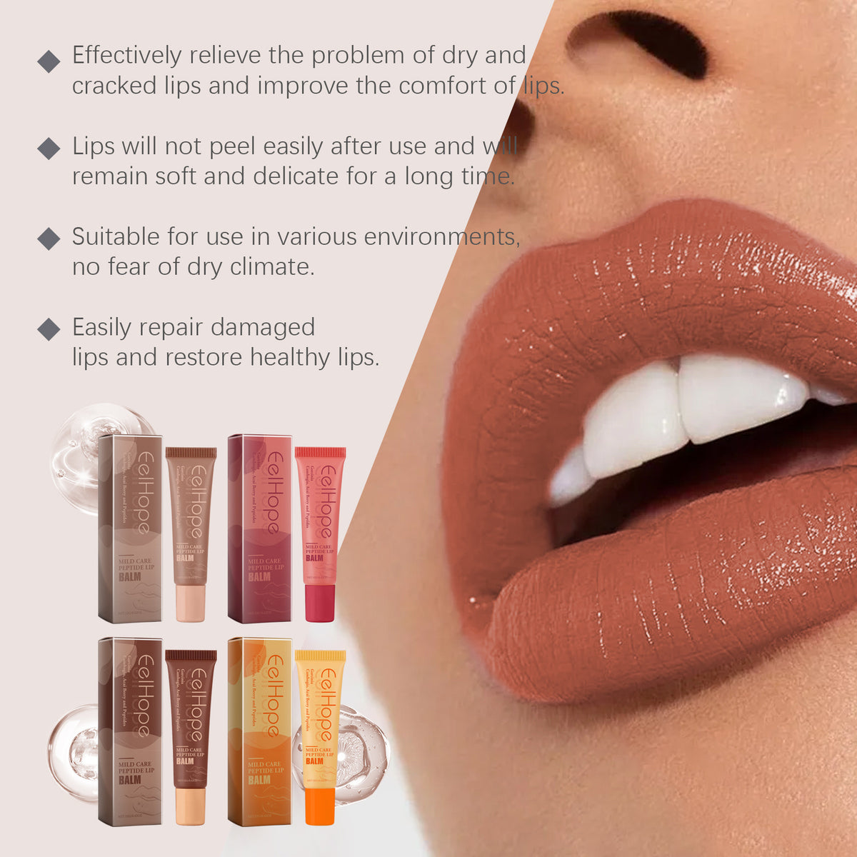Eelhope Gentle Moisturizing Lip Balm Hydrating Soft