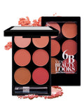 6B Make-up Multi-color Boutique Domestic Product Six-color Blush Nourishing Makeup