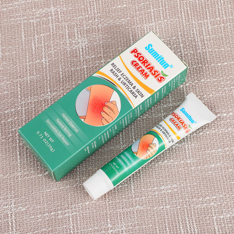 Sumifun Psoriasis Cream Relieve Dermatitis Eczema YI Bacteria Anti-Soothinging Cream