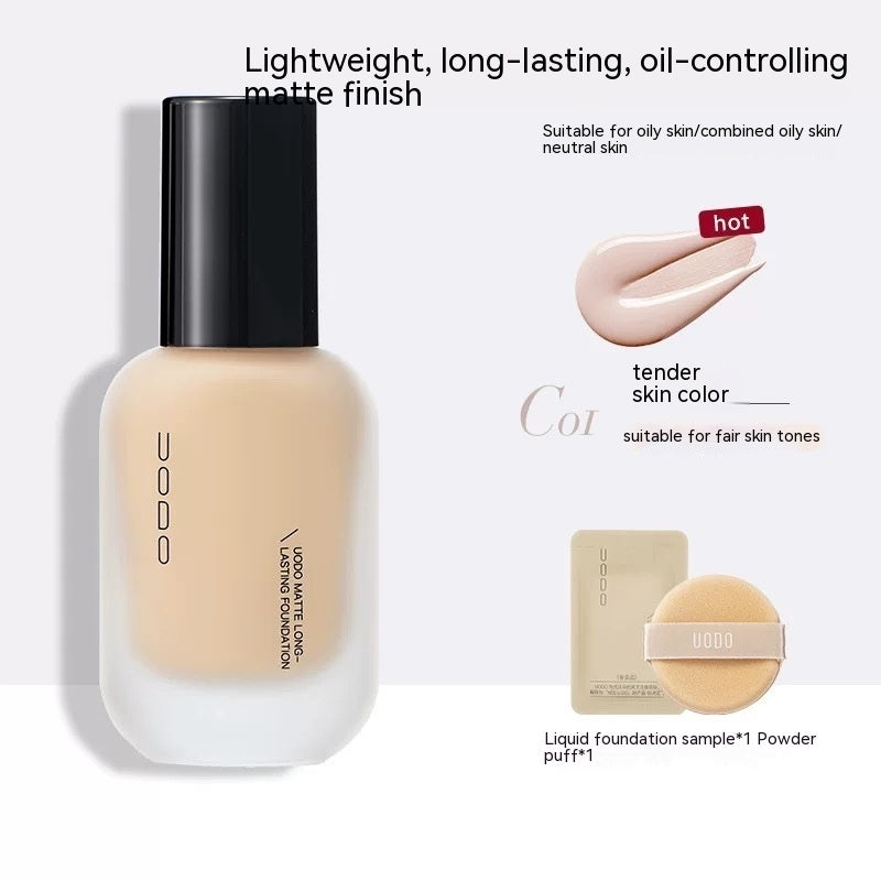 UODO Liquid Foundation Long-lasting Moisturizing Concealer Cream Foundation Moisturizing