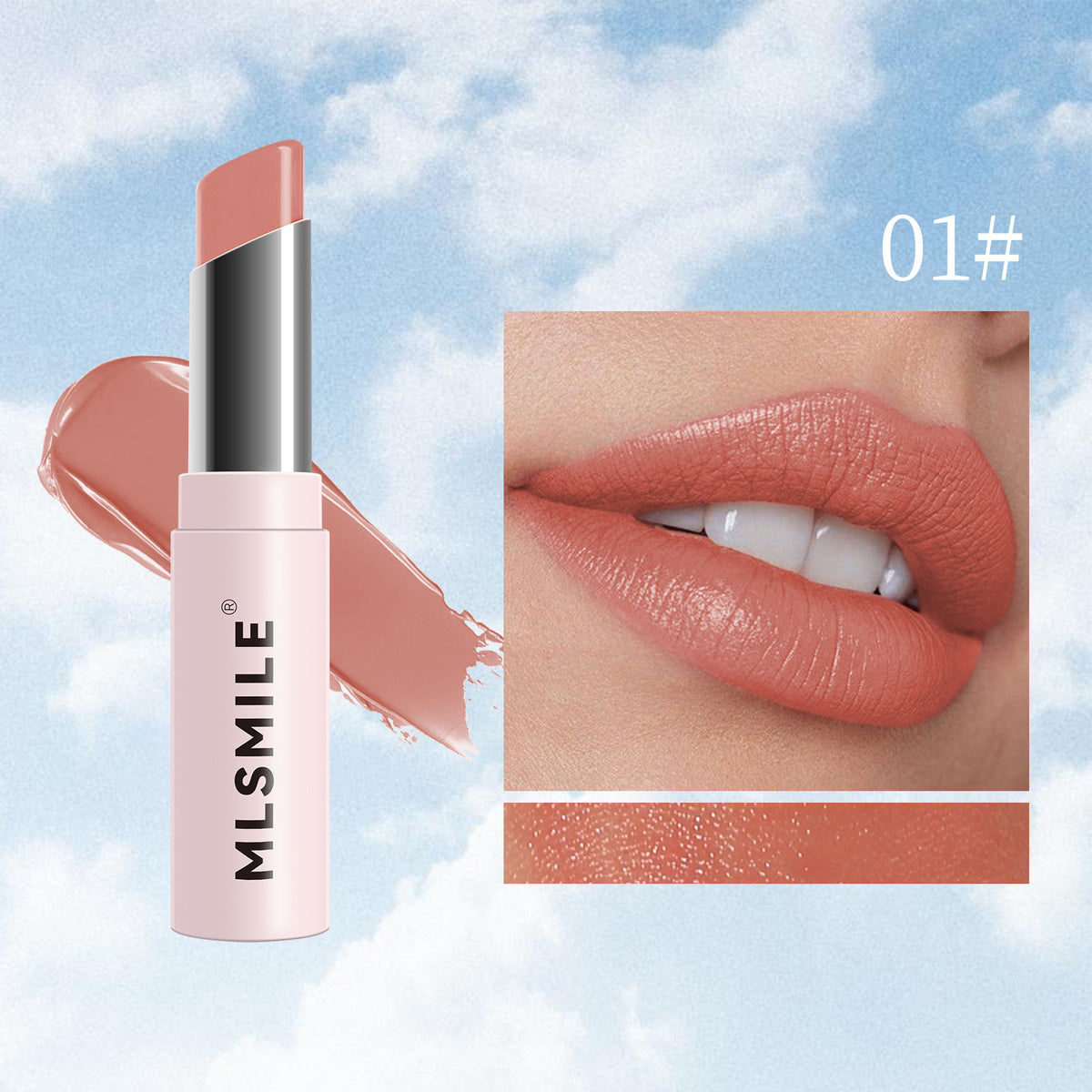 MLSmile Red Moisturizing And Nourishing Lipstick Nourishing No Stain On Cup Lipstick