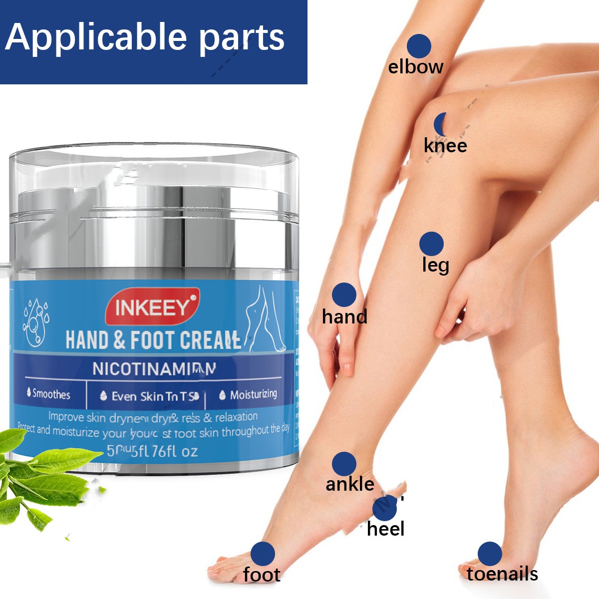 Inkeey For Nicotinamide Hand Cream To Brighten Skin Color
