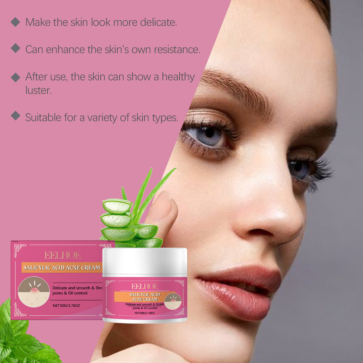 Eelhoe Mild Improvement Of Salicylate Blemish Cream