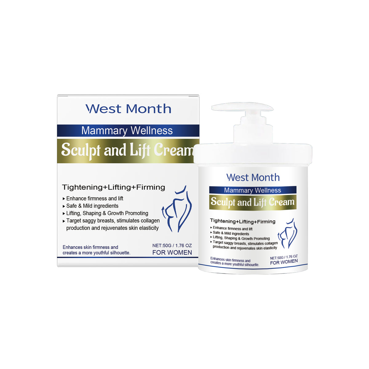 West Month Mammary Wellness Sculpt And Lift Cream