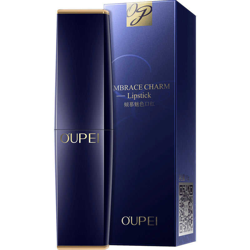 OUPEI Women's Moisturizing Sticky Easy Color Lipstick