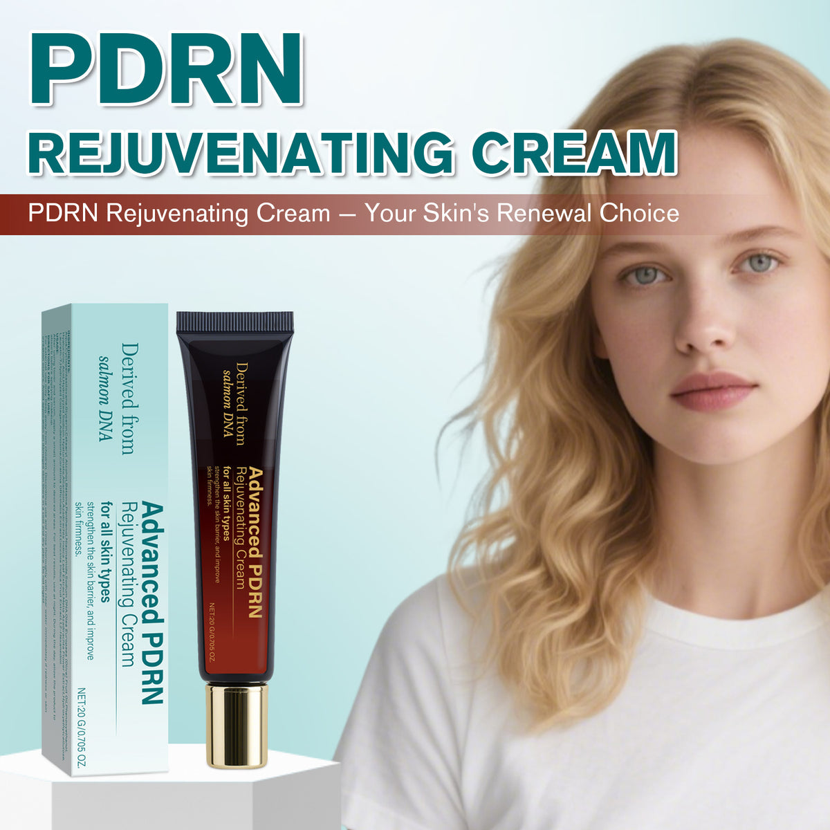 Advanced PDRN Skin-Activating Cream 20ml Hydrating Moisturizing Firming And Wrinkle Care Skin Moisturizing Cream