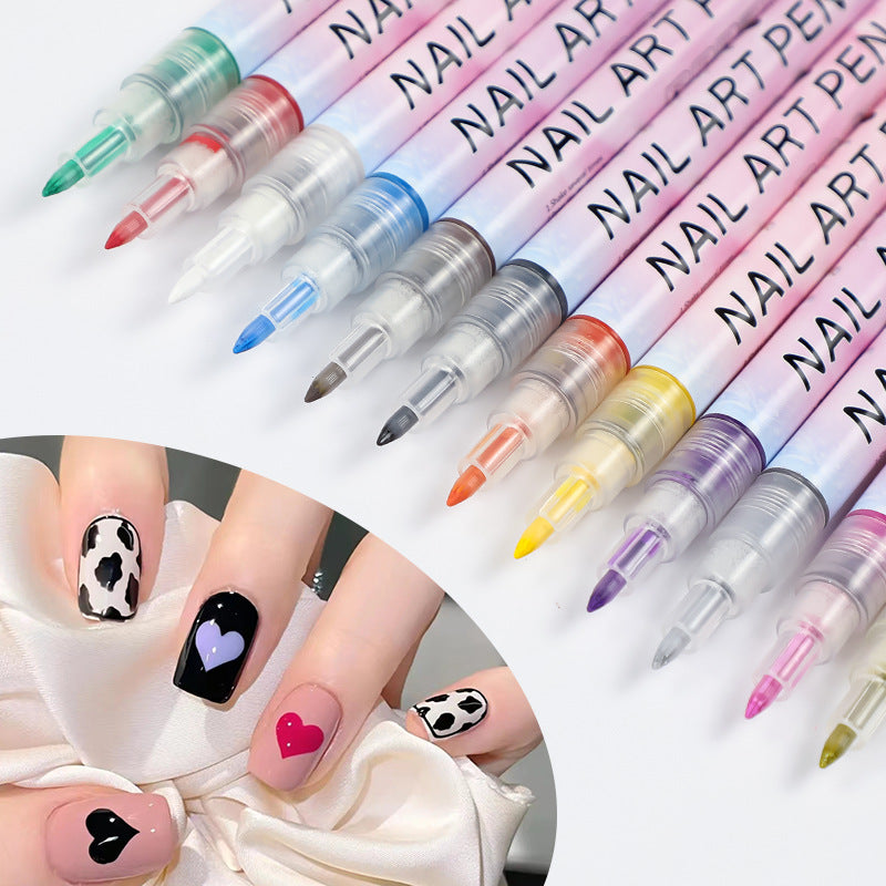 Nail Art Enhancement Acrylic Pigment t Pen DIY Modeling Cable