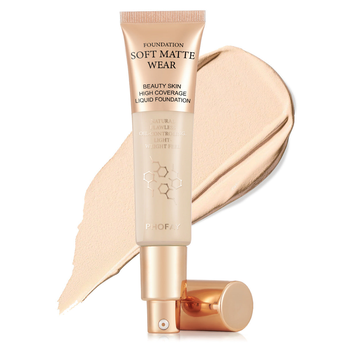 Phofay Long-lasting Concealer Foundation For Oily Skin That Doesn't Cake