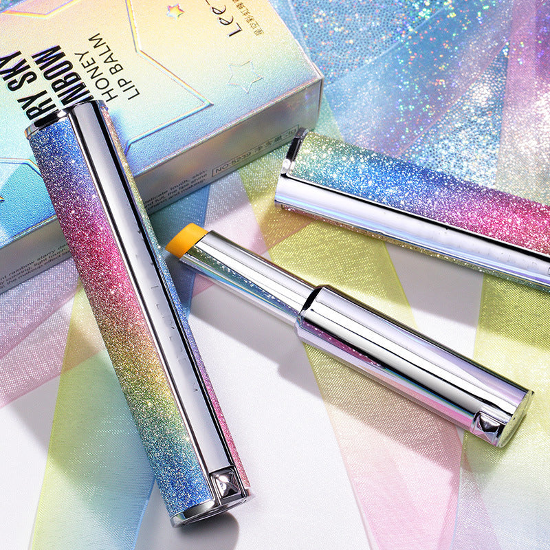 Leezi Rainbow starry sky temperature gradient lipstick