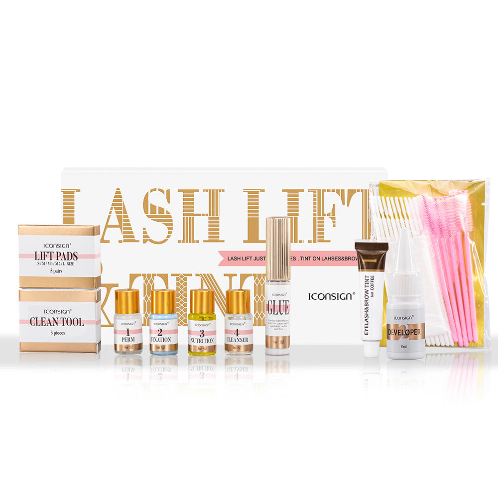 Iconsign Eyebrow Cream Curling Keratin Eyelash Perm Set