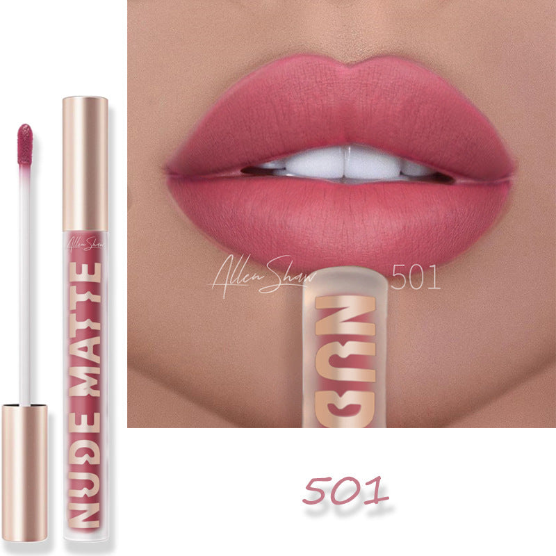 Allen Shaw Non-stick Lipstick European And American Lip Gloss