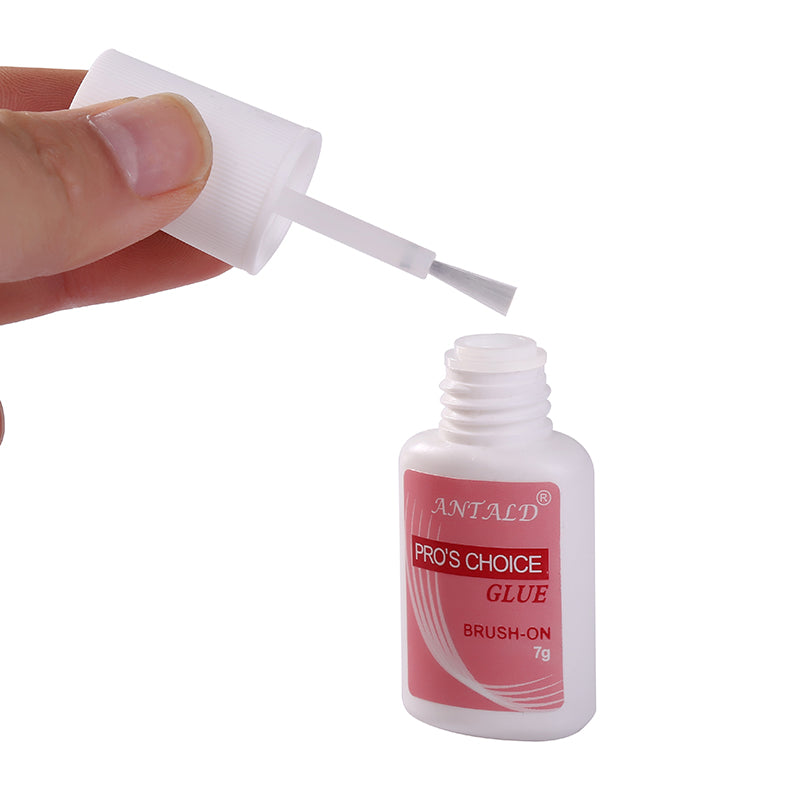 Antald Long Lasting Strong Diamond Glue For Nail Salons Is Transparent