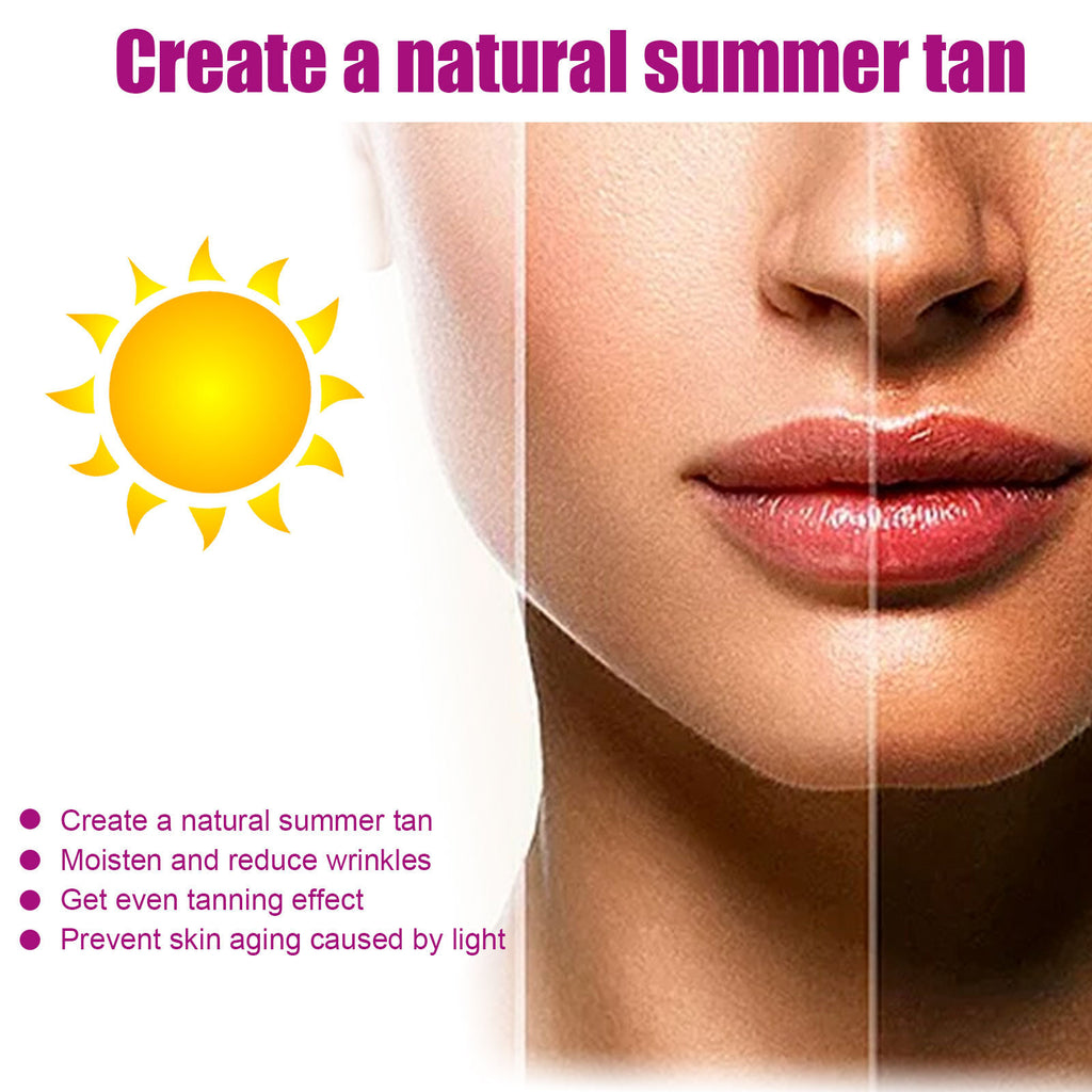Jaysuing Tanning Gel Body Self-tanning Tanning Cream Bronze
