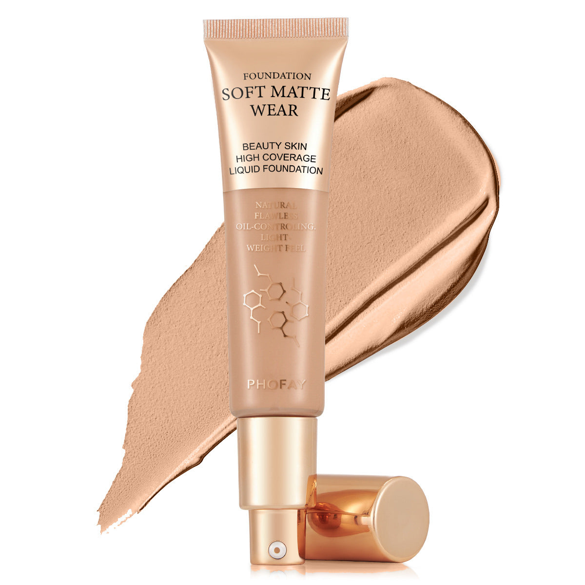 Phofay Long-lasting Concealer Foundation For Oily Skin That Doesn't Cake