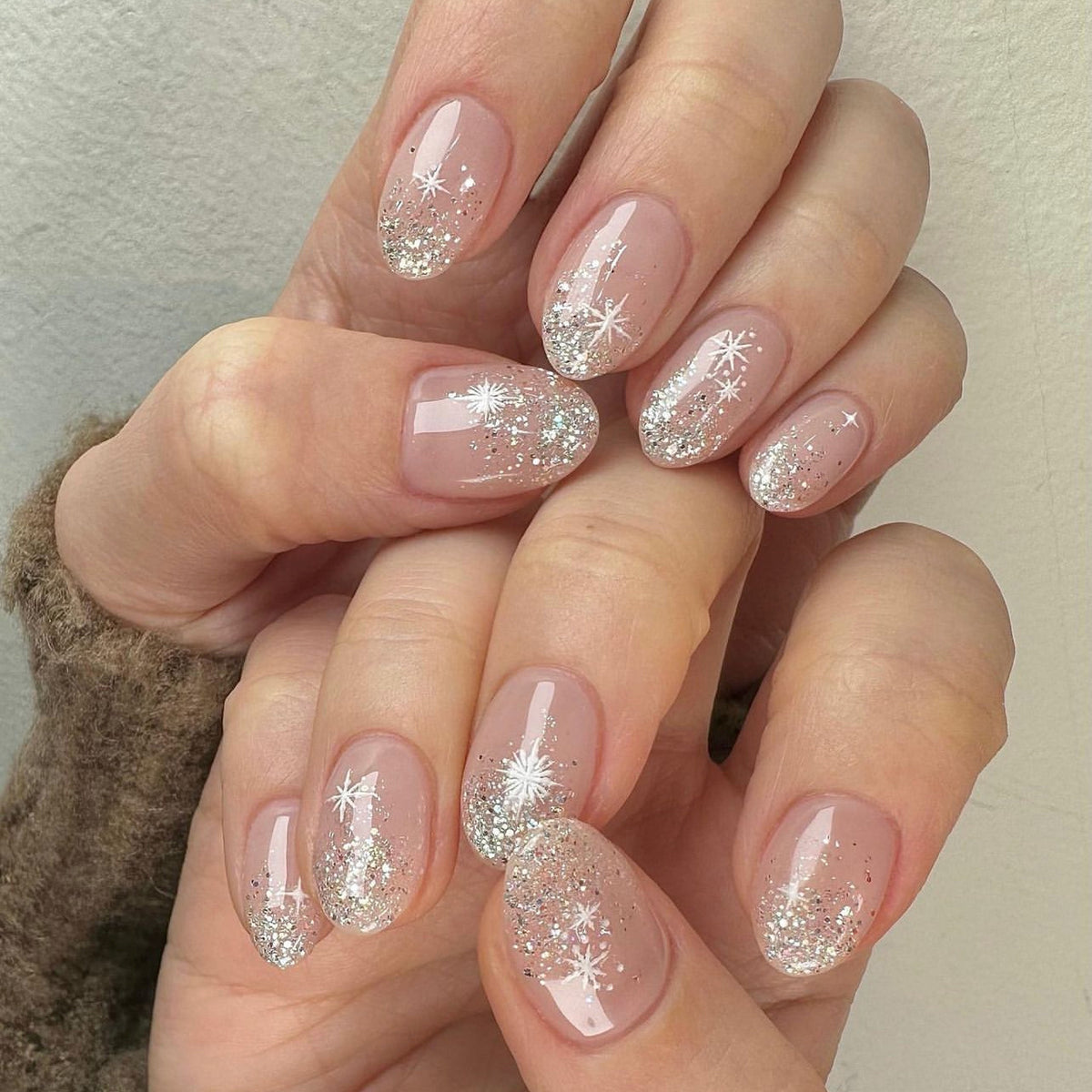 French Gradient Manicure Pure Desire Simple Wear Nail