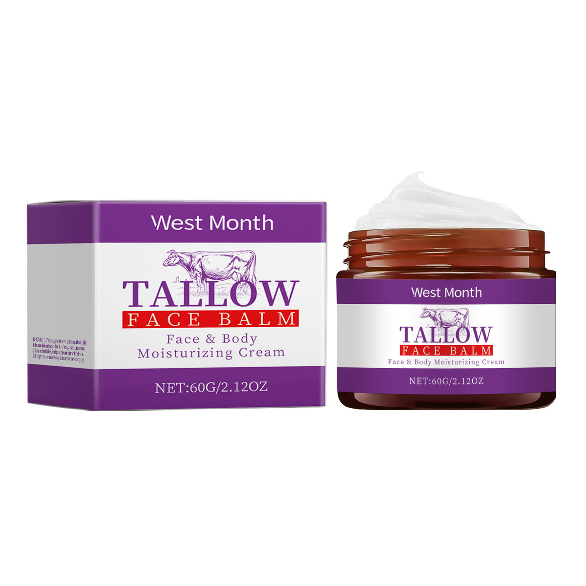 West Month Butter Moisturizing Facial Cream Nourishing Dry Skin