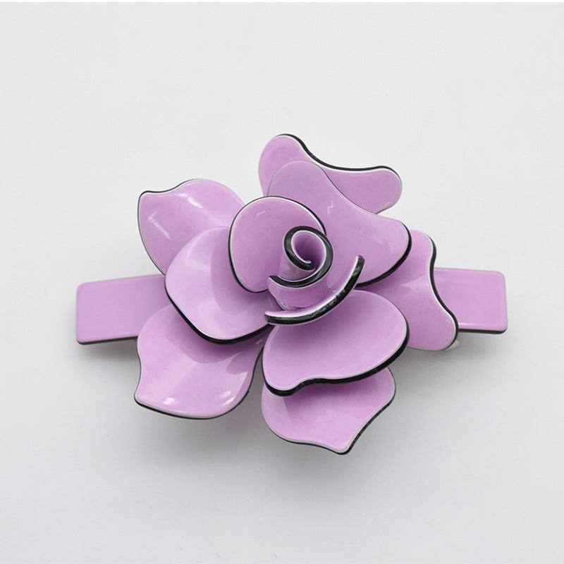 Women's Summer Cute Camellia Barrettes