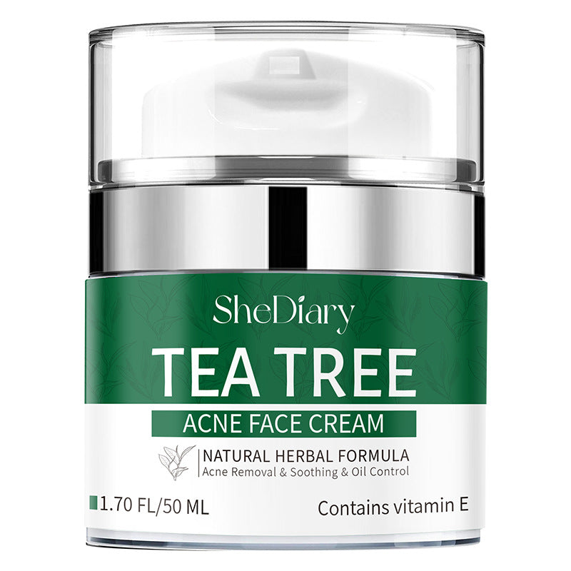 SheDiary Tea Tree Moisturizing Cream Nourishing