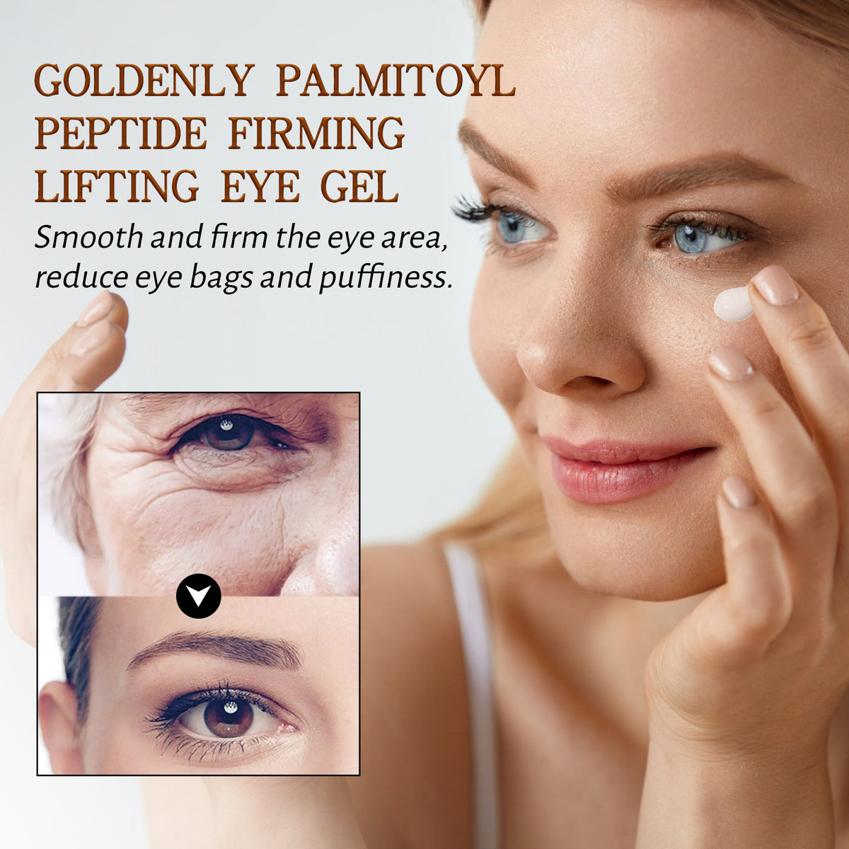Eelhoe Gold Palm Eye Tightening Cream Moisturizing