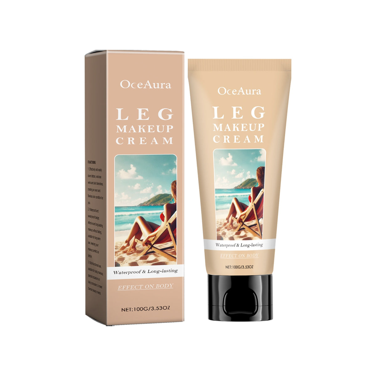 OceAura Body Sunscreen Foundation Cream Concealer Foundation Make-up