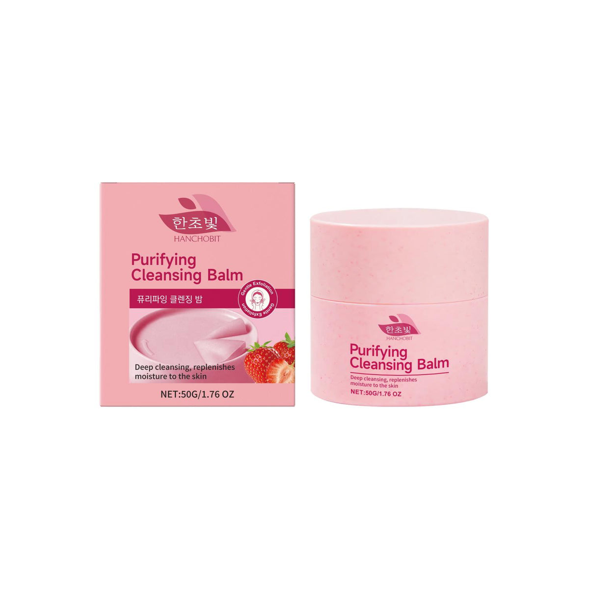 Hanchobit Strawberry Cleansing And Makeup Remover Cream
