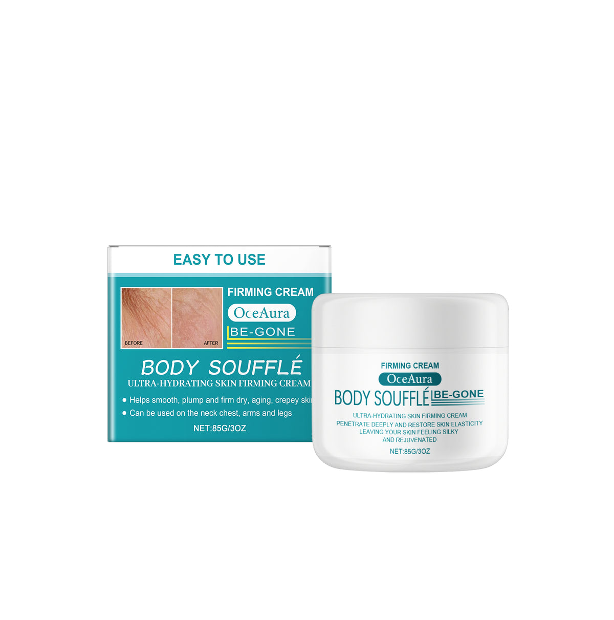 OceAura Anti aging and firming body cream
