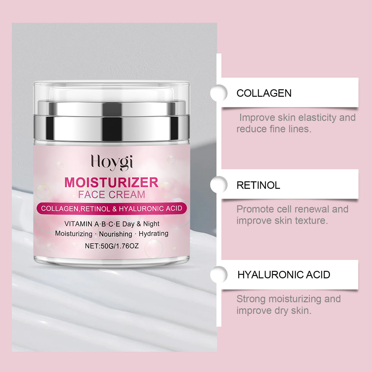 Hoygi Moisturizing Nourishing Cream Gentle Hydrating